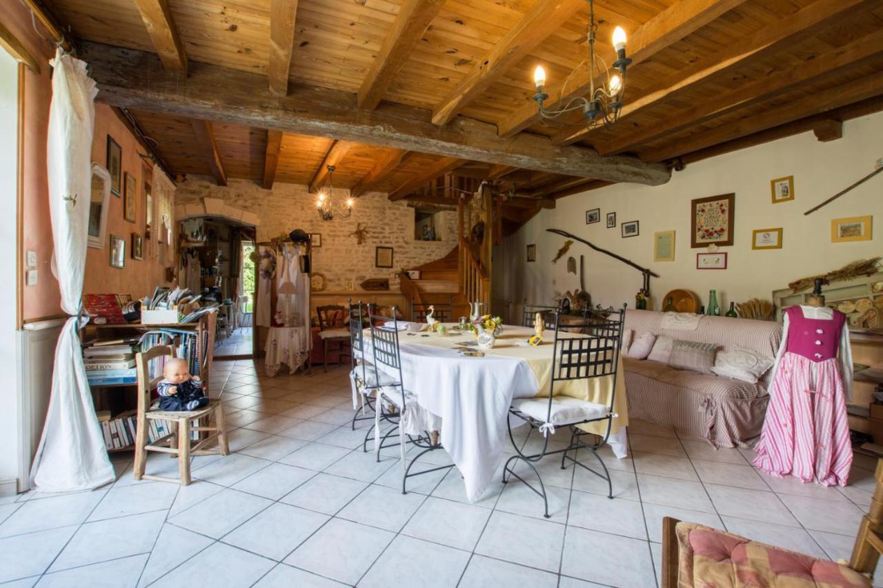 Bed and Breakfast A L'Antan - La Ferme D'Octave Saint-Hilaire-de-Villefranche Esterno foto
